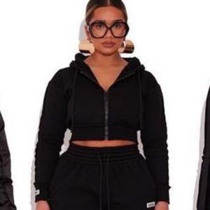 BBXBRAND CROPPED HODDIE